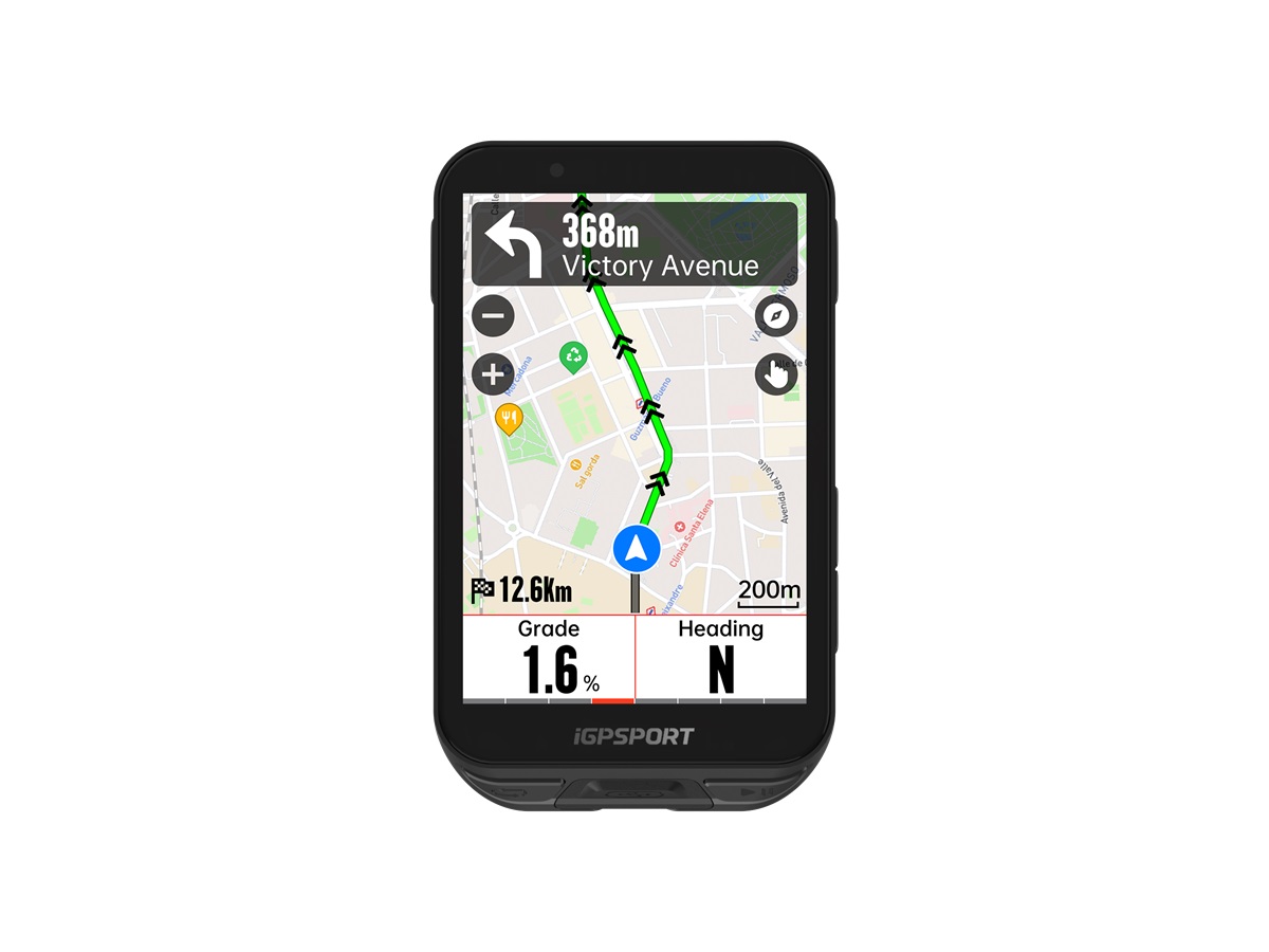igs800 bike computer navigation