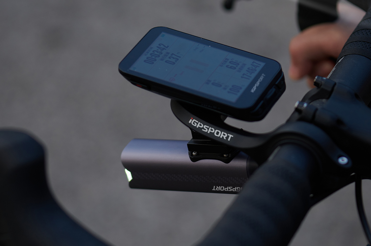 VS800 Front Bike Light sleep mode sync with bike computer