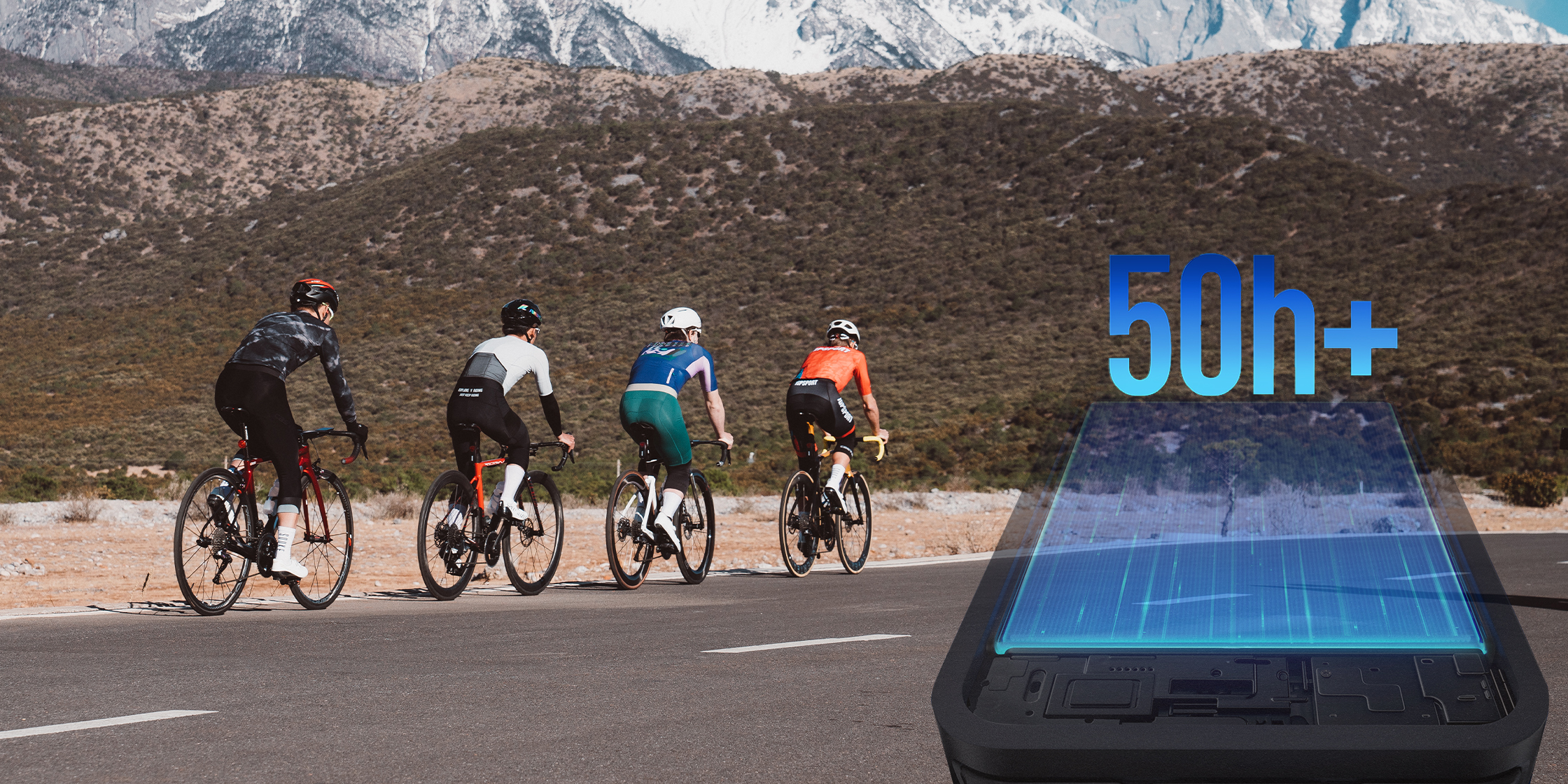 iGS800 50 Hours Ultra-long Battery Life