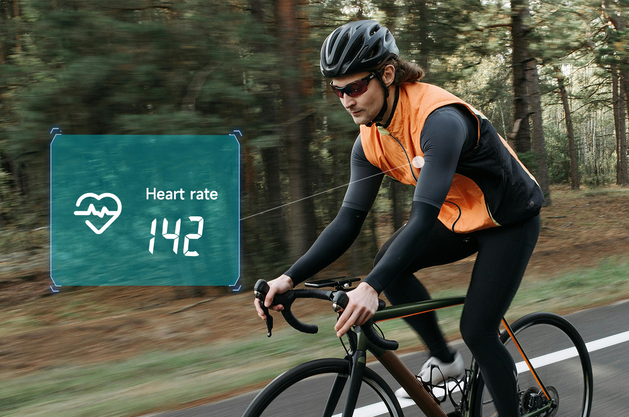 BSC100S display heart rate