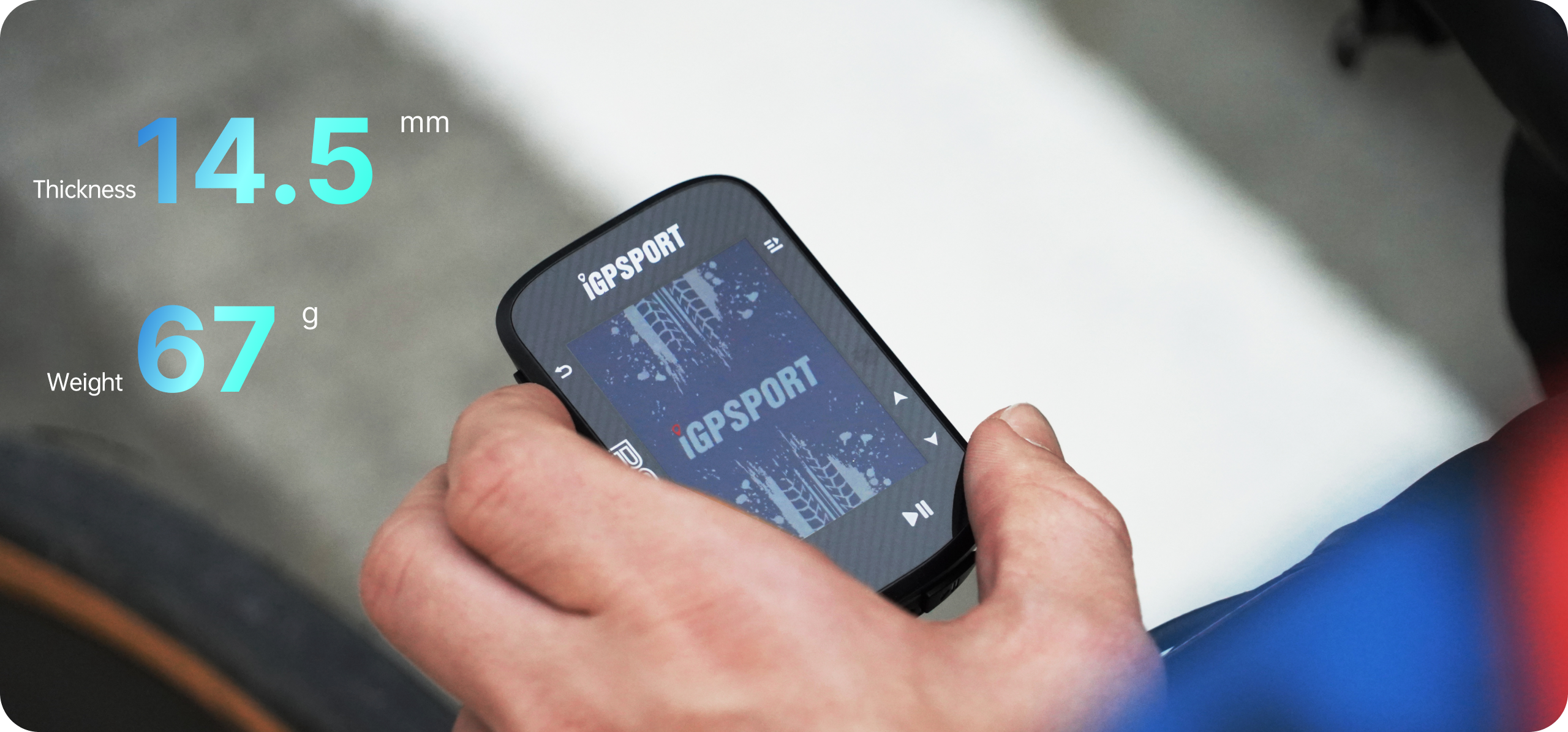 BSC300 bike computer lightweight