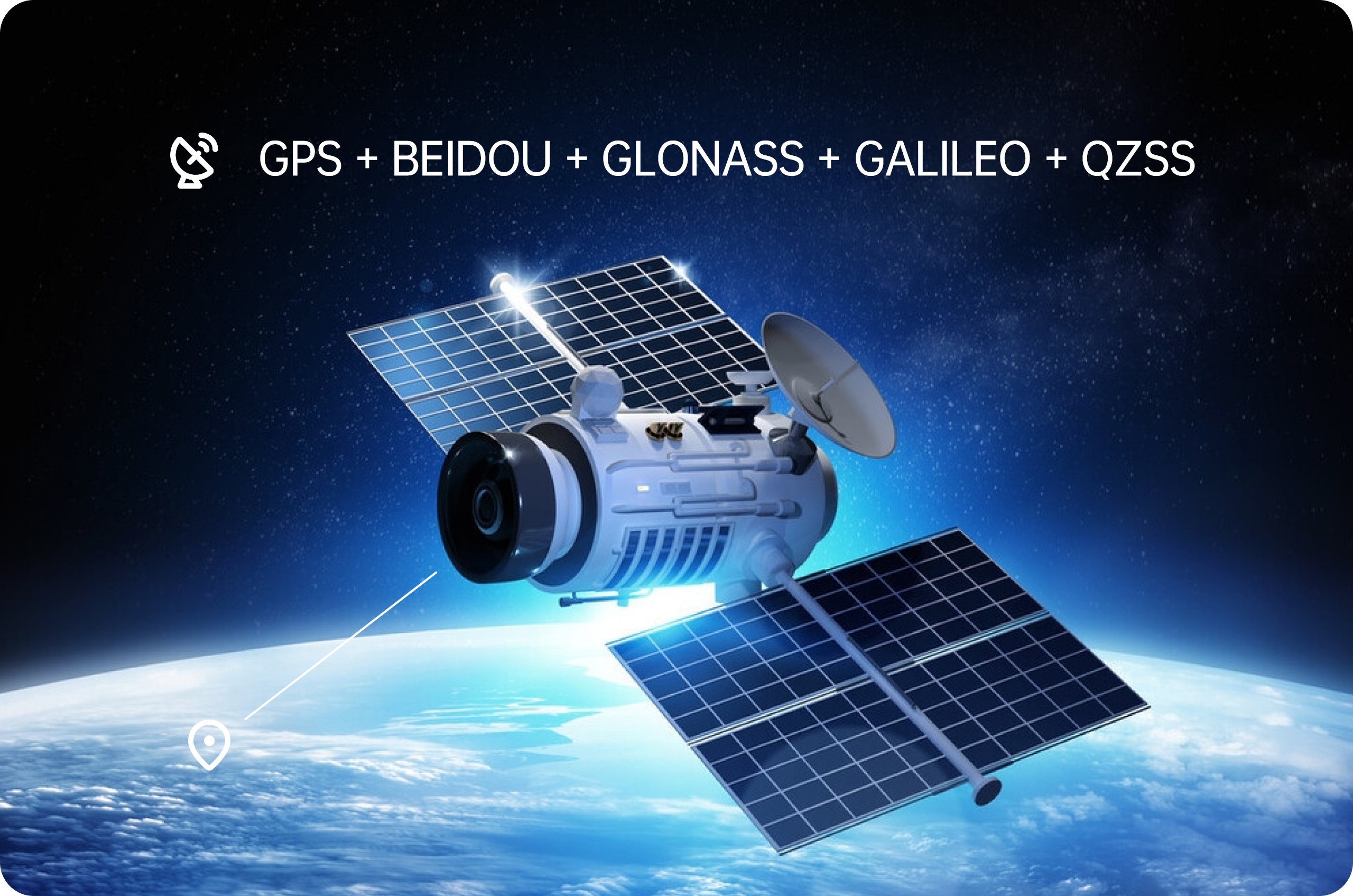 BSC300 bike computer fast positioning