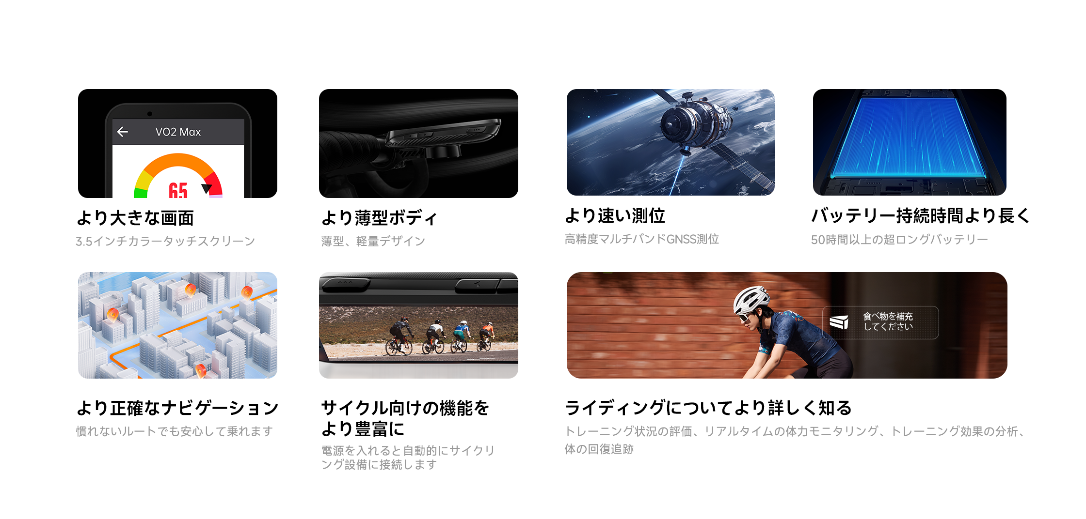 iGS自転車コンピューター