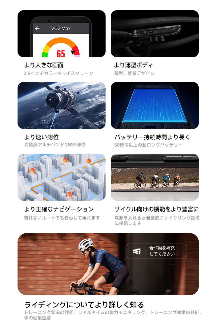 iGS自転車コンピューター