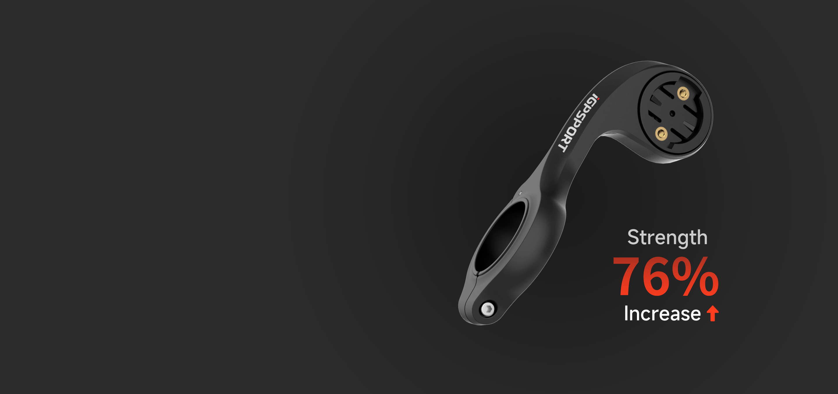 M80 Extended Out-front Bike Mount | iGPSPORT Cycling Accessory