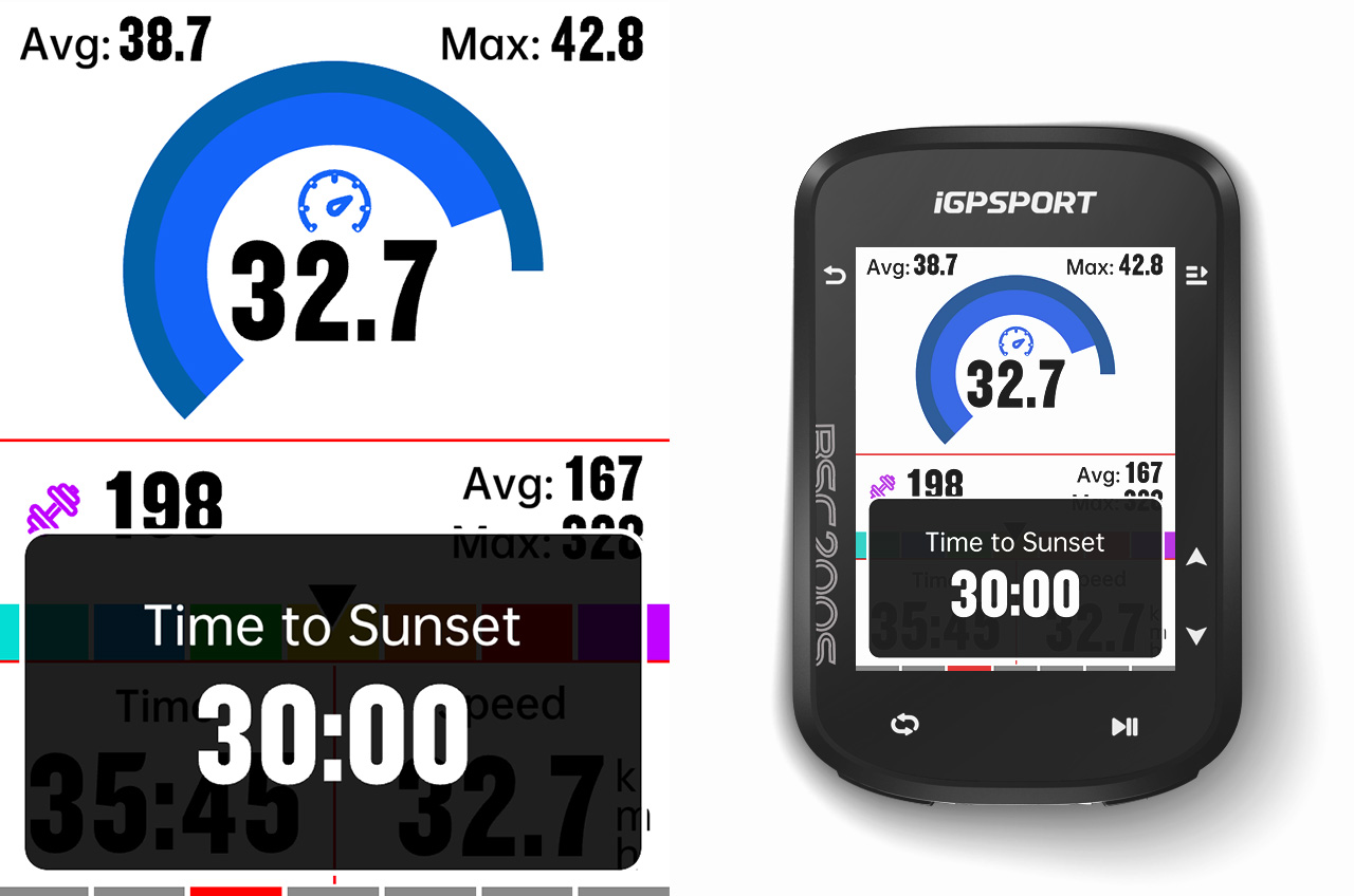 BSC200S Sunset Reminder
