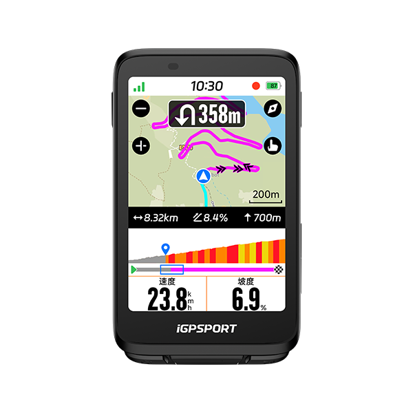 Lançamento do ciclocomputador BiNavi com navegação integral