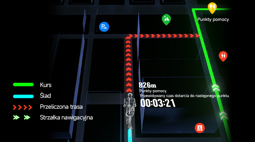 Ulepszona nawigacja po trasie