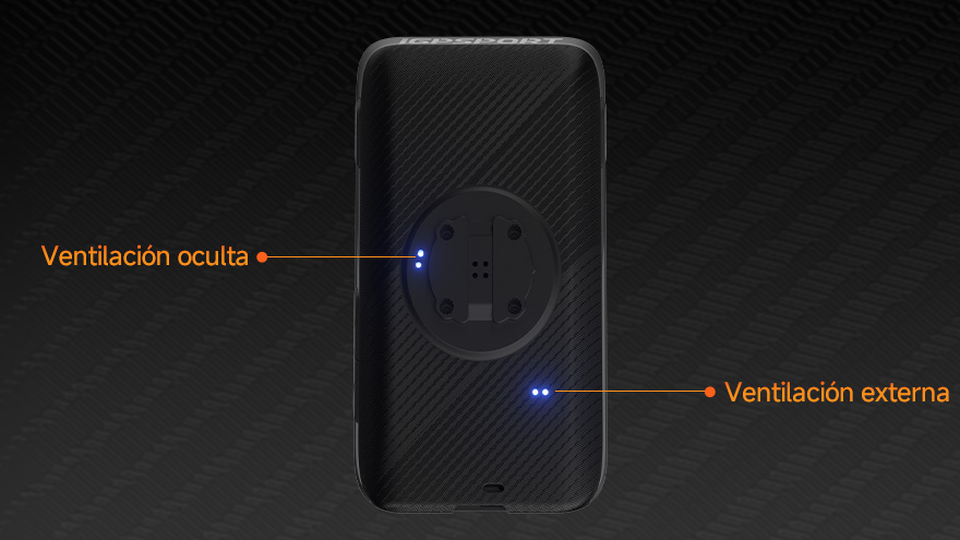 Diseño exclusivo ventilado, seguimiento preciso de elevación