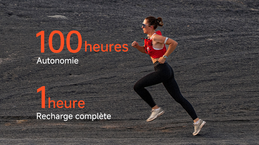 Longue autonomie
Recharge pratique via USB-C