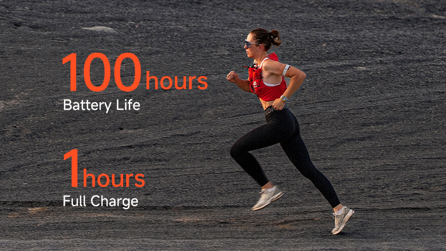 Long-Lasting Battery Life. Convenient USB-C Charging