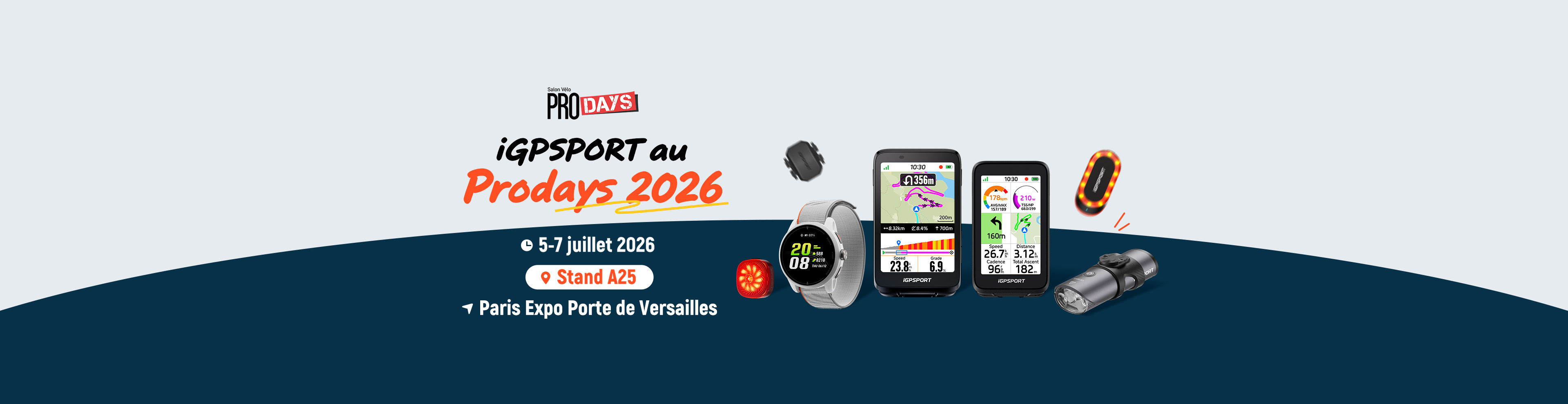iGPSPORT au Prodays 2026
