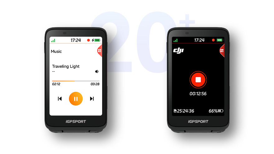 音楽の自由な切り替え
スマートカメラ制御