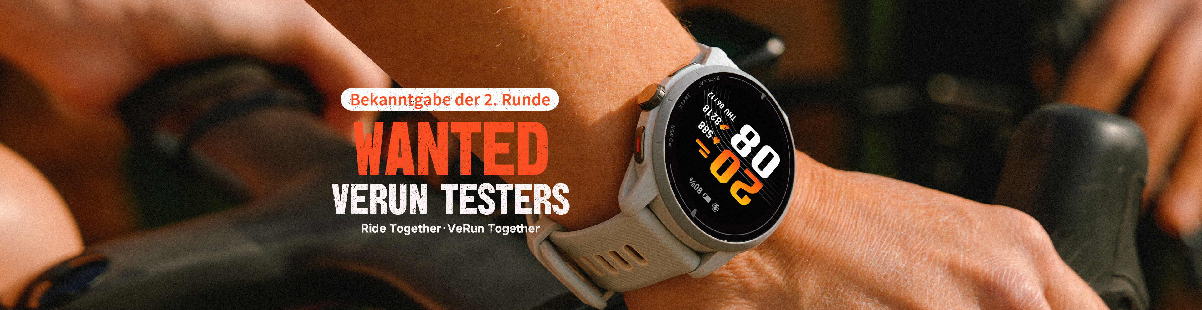 VeRun Tester-Rekrutierungskampagne - 24. Juni