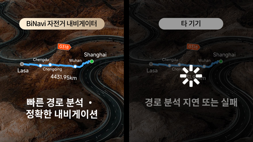 어떤 경로든 빠르고 정확하게